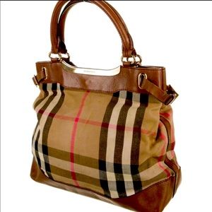 Burberry Bridle calfskin Tote bag